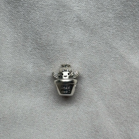 Pandora Free Hugs Cactus Charm in Sterling Silver - Picture 4 of 6